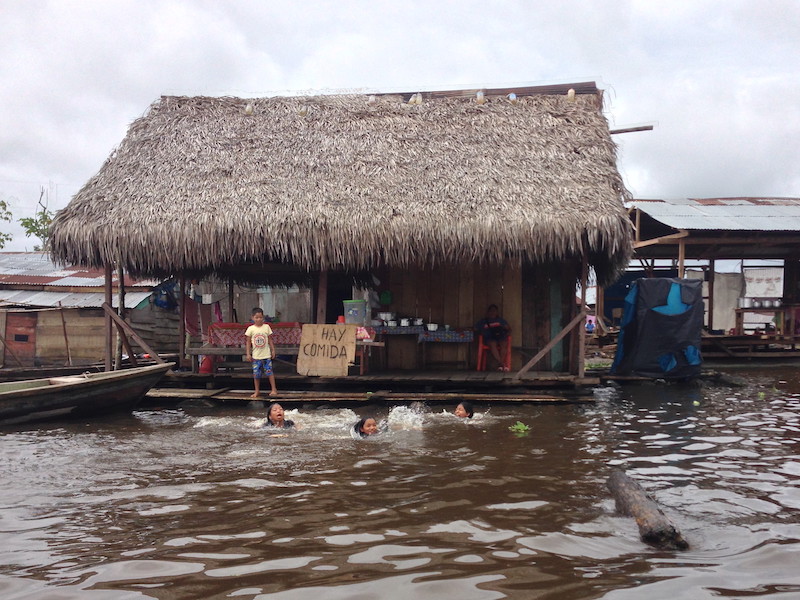 Elizabeth Harrold - Peruvian Amazon Blog - Belen Restaurant with Pool.jpg