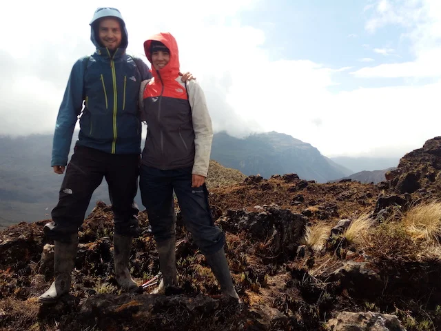 A photo stop on the Laguna de los Condores hike/horse ride.
