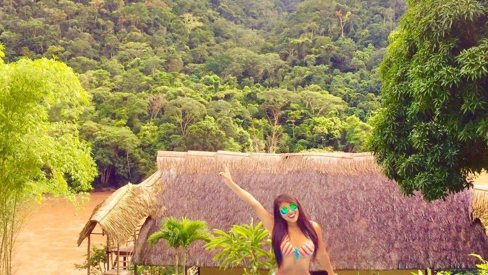 Tarapoto & Gocta - Pumarinri Amazon Lodge - Girl on Poolside.jpg