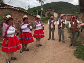 Liepold x 2 - Cusco - Sacred Valley - Band at lunch stop.jpg