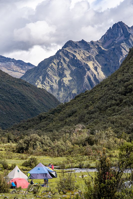 Amerling x 2 - Santa Cruz Trek, Huaraz - 1st Campsite.jpg