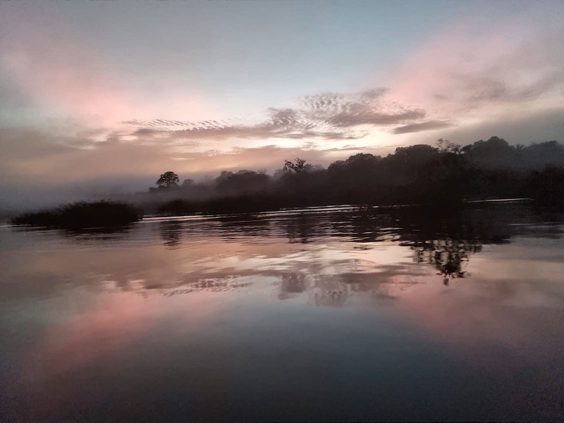 Juma Lodge, Manaus: Sunset