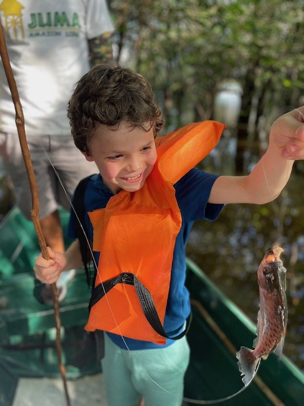 Juma Lodge, Manaus: Piranha Fishing