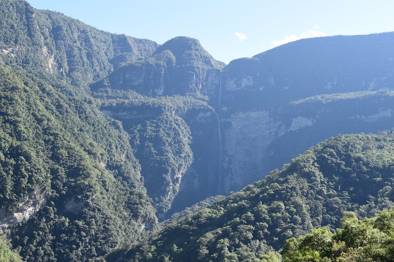 Christiansen & MacGibbon - Jaen-Chachapoyas-Cajamarca - Gocta Falls from viewpoint.JPG