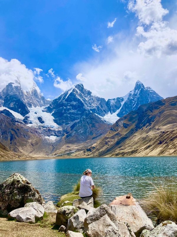 Salmon x 2 - Huayhuash Trek - Lake Carhuaccocha Campsite.jpeg