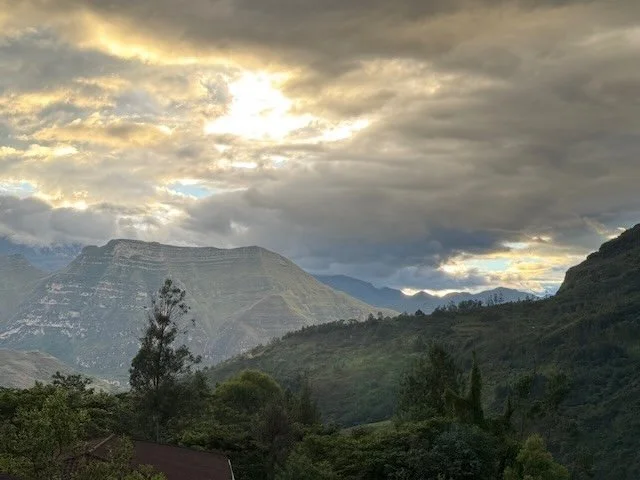 Agens x 2 - Chachapoyas-Leymebamba-Cajamarca-Trujillo - Gocta Andes Lodge Sunset .jpeg
