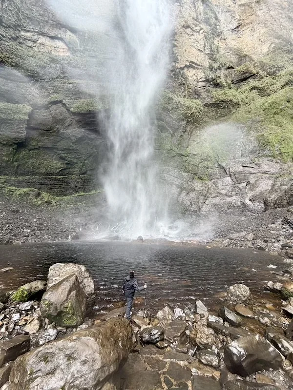 Dawes x 5 - Chachapoyas, Cusco, Short Inca Trail & Chuncho - Pool at Bottom of Gocta Falls.jpeg