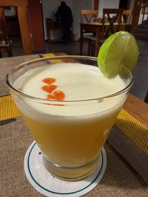 Gocta Andes Lodge - Maracuya Pisco Sour