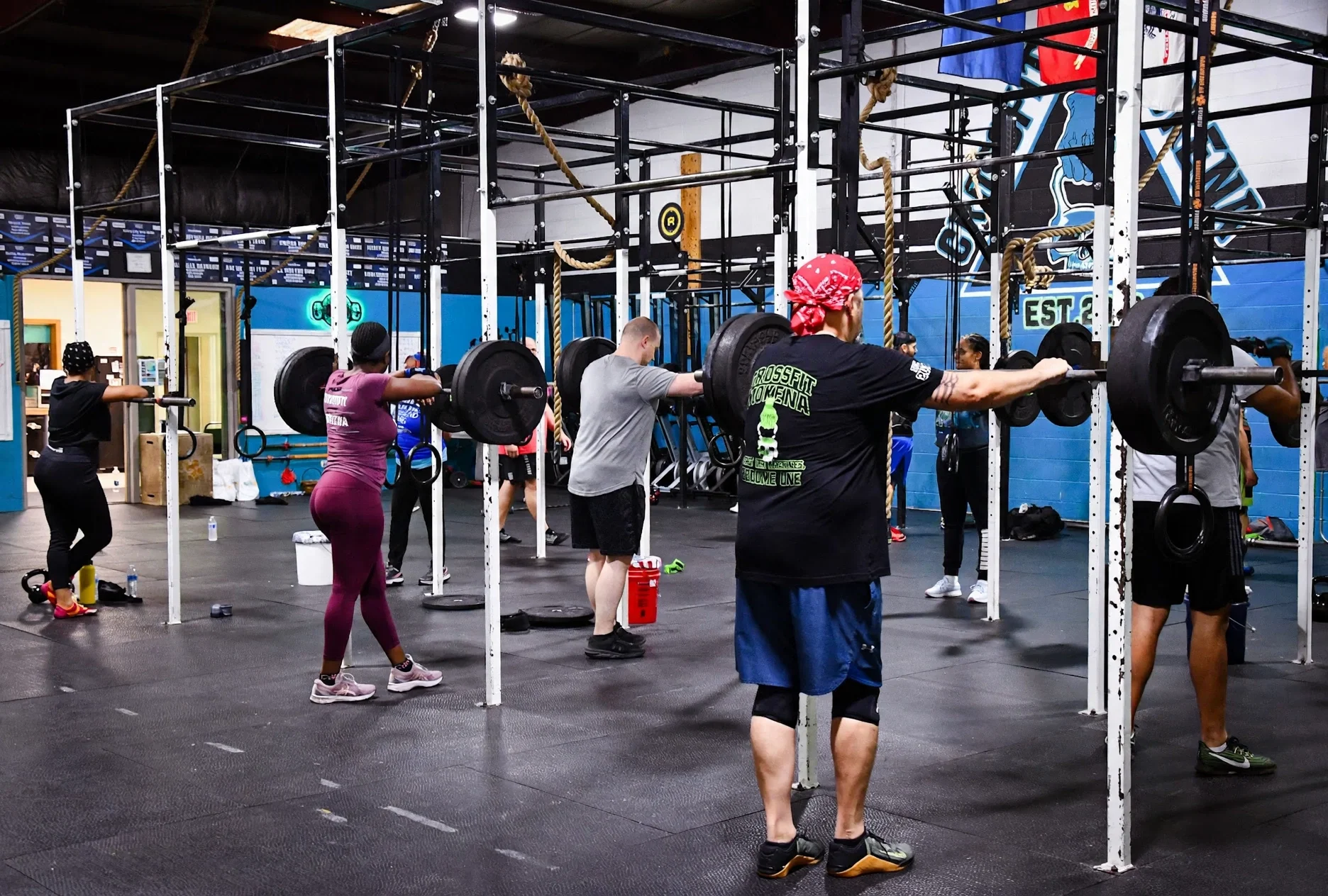 Athletes at CrossFit Mokena in Mokena, IL
