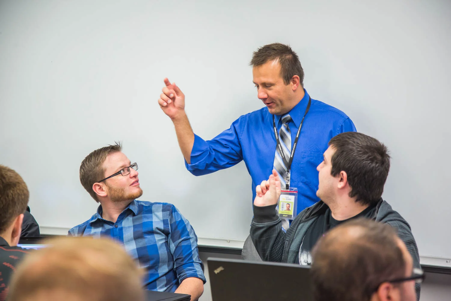 Director of University Relations Jayson Beagley teaches "Marketing Your Personal Brand."