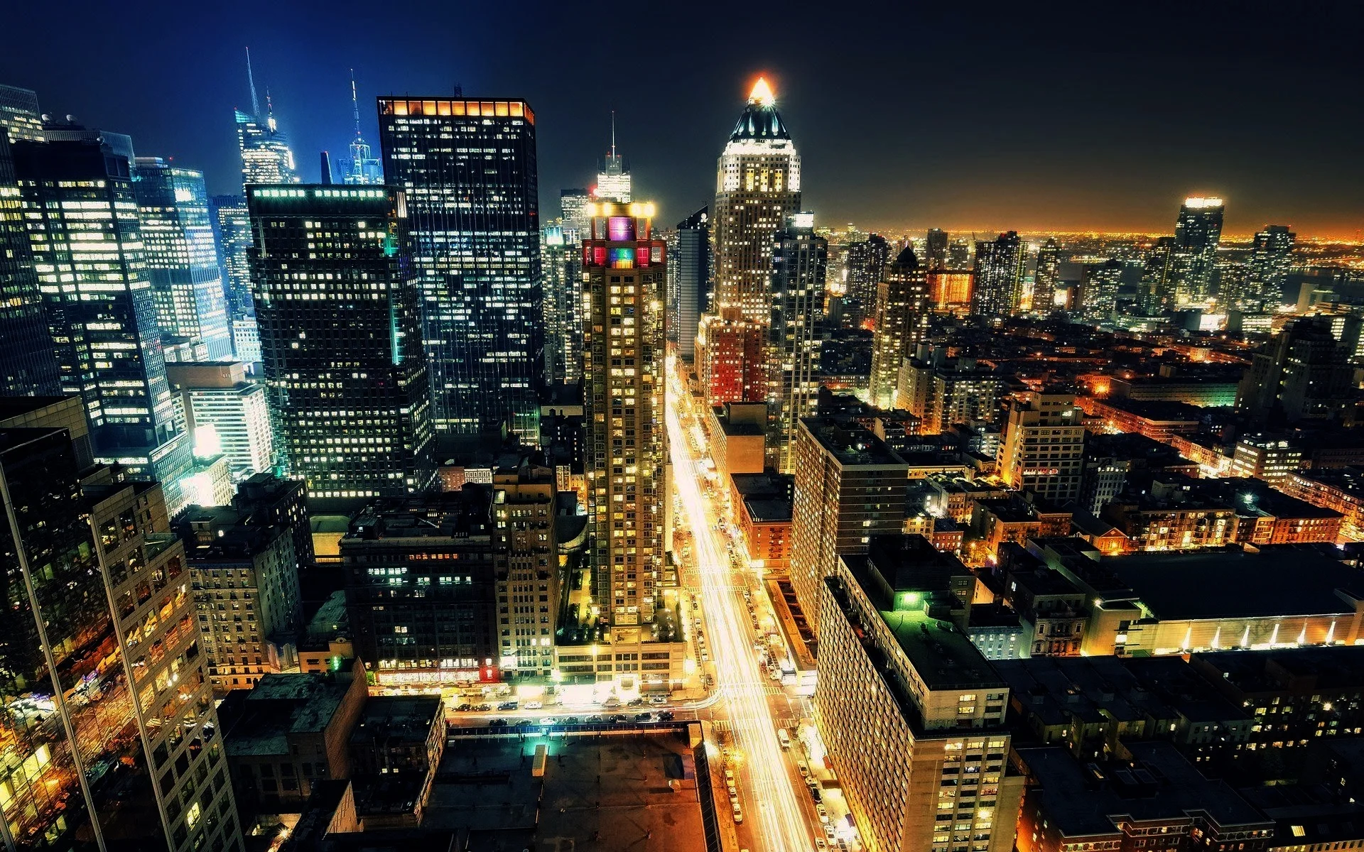 New york city by night .jpg