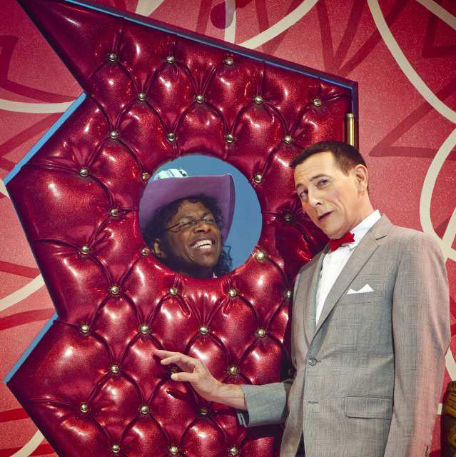 Pee-Wee's red door