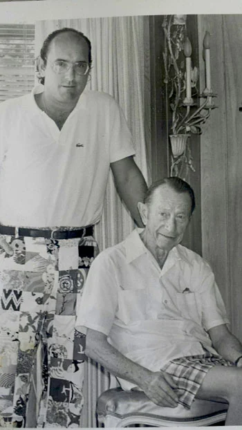 David Paladino and Henry Rolfs in the 1970s