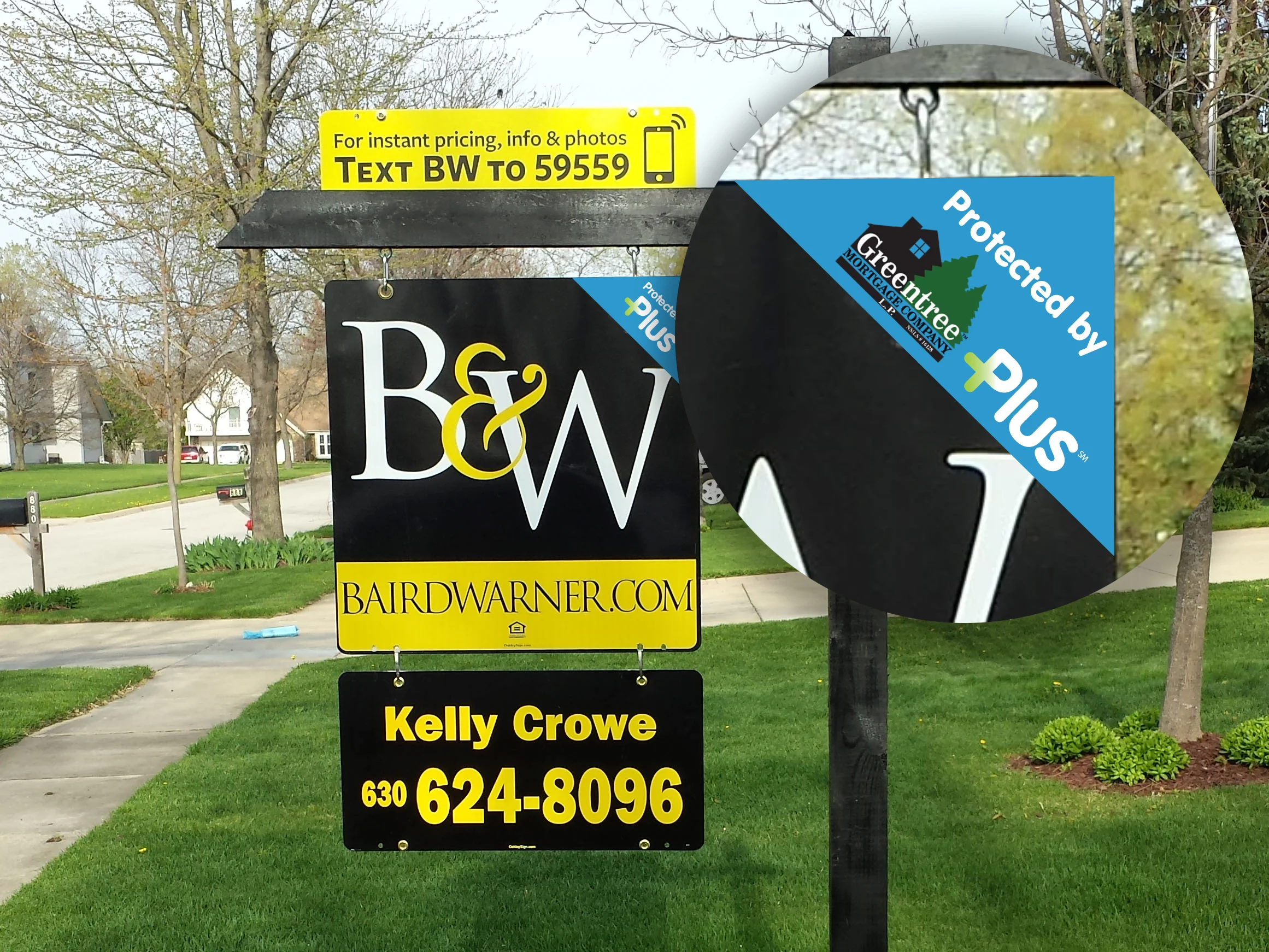 Lawn sign