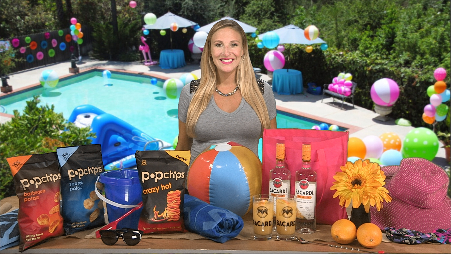 Summer Entertaining Green Screen