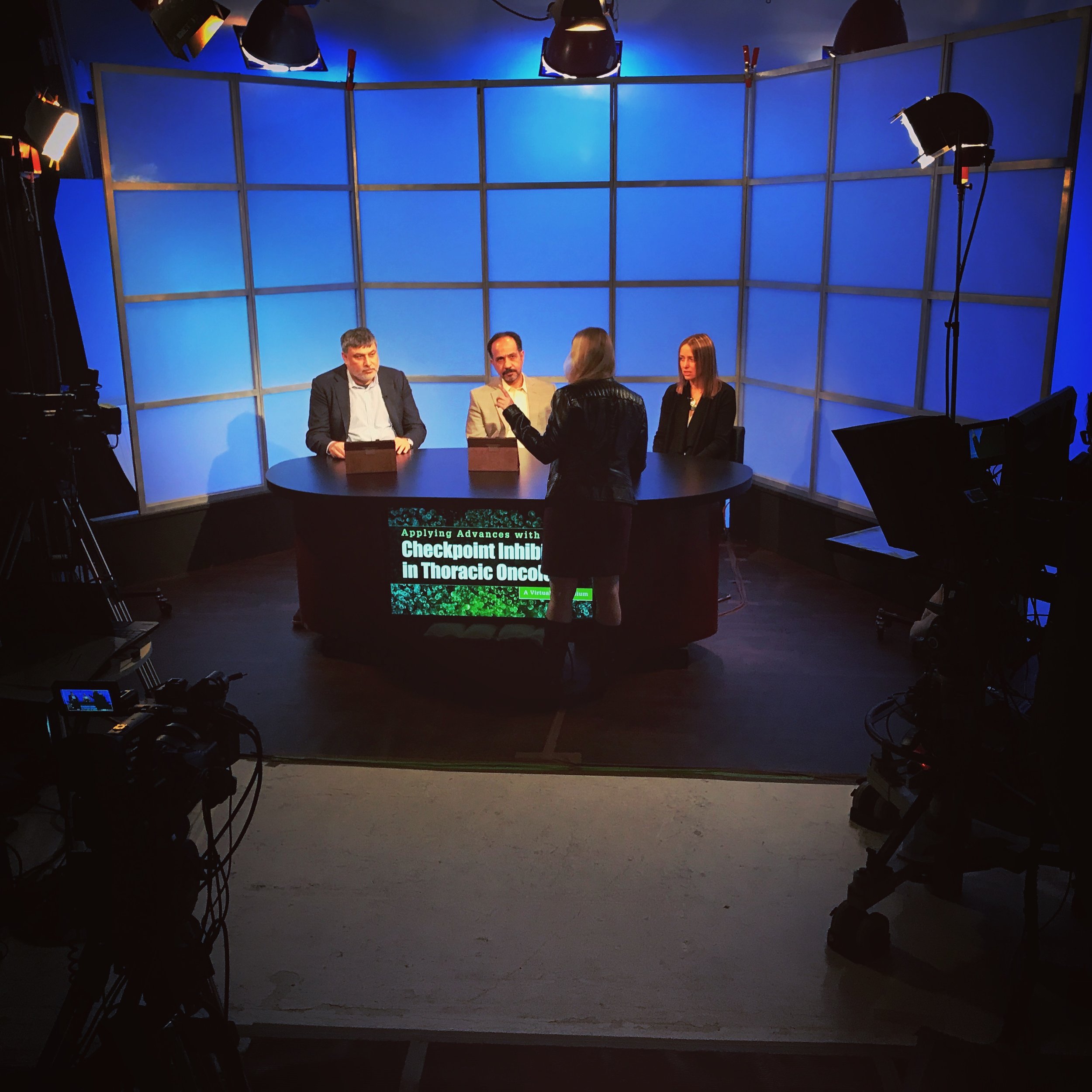 An Instagram Shot: Behind the Scenes of a Webcast