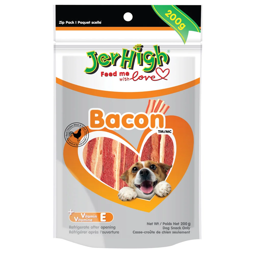 JerHigh Bacon & Salami Dog Treats — Modern Dog Shop