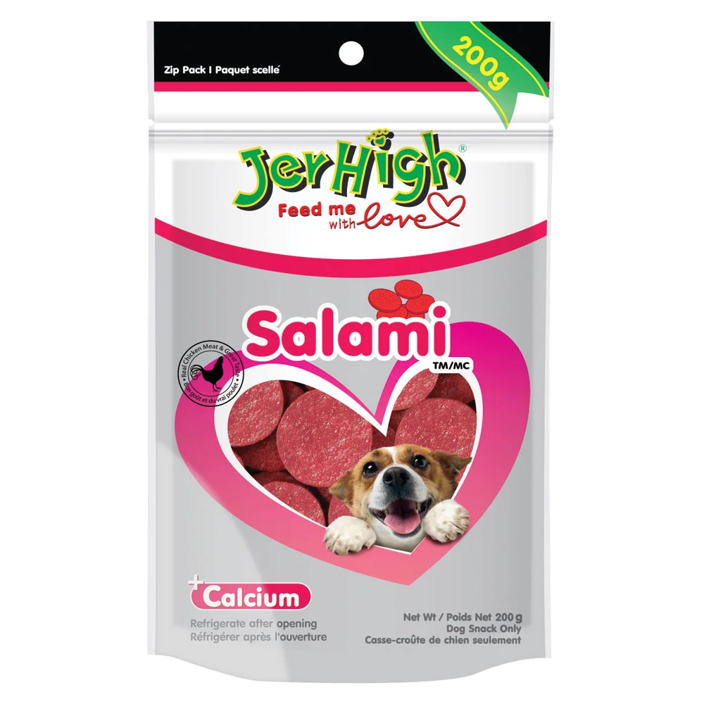 JerHigh Bacon & Salami Dog Treats — Modern Dog Shop