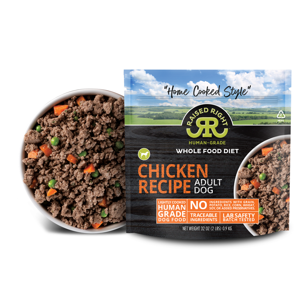 Raised Right Chicken Adult Dog Recipe — Modern Dog Shop atelieryuwa