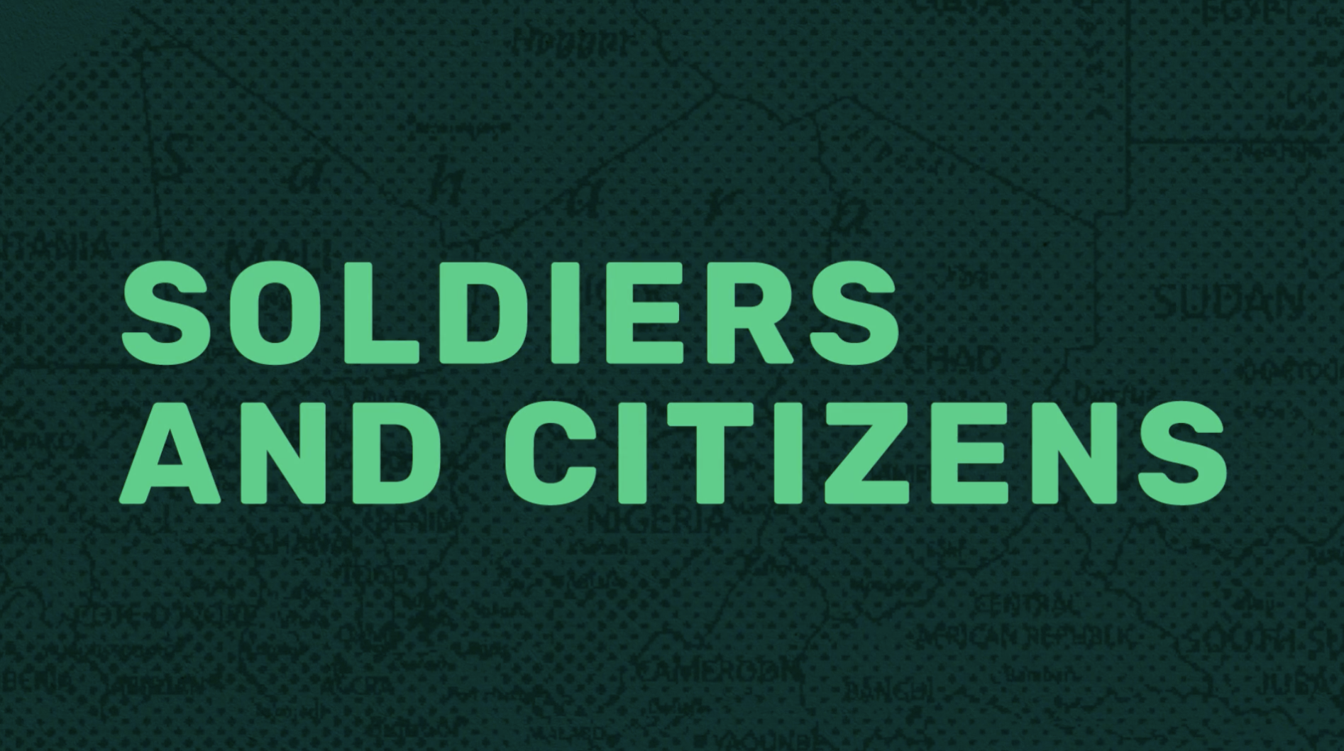 FILM - UNDP SOLDIERS & CITIZENS