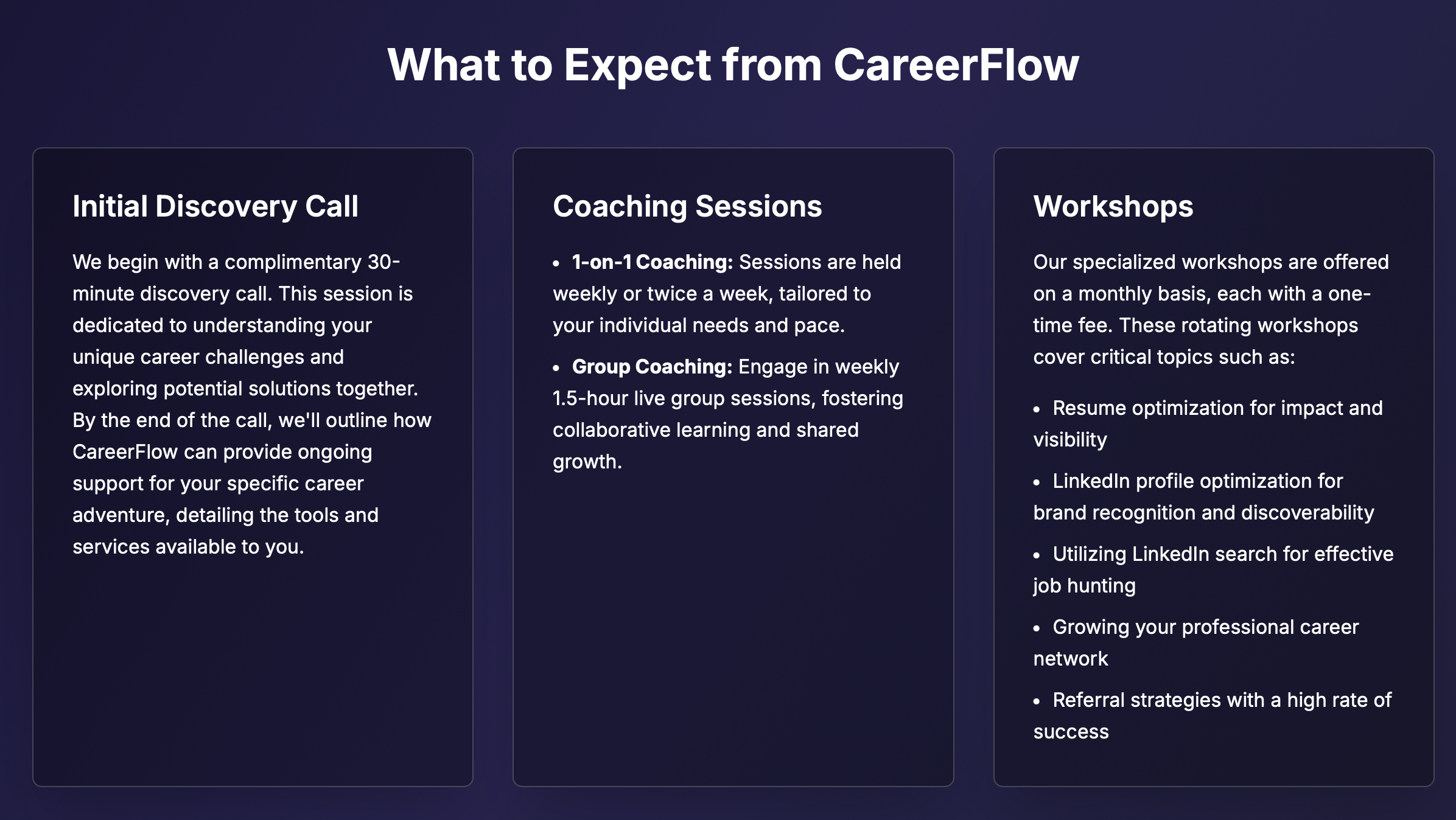 career-flow website review
