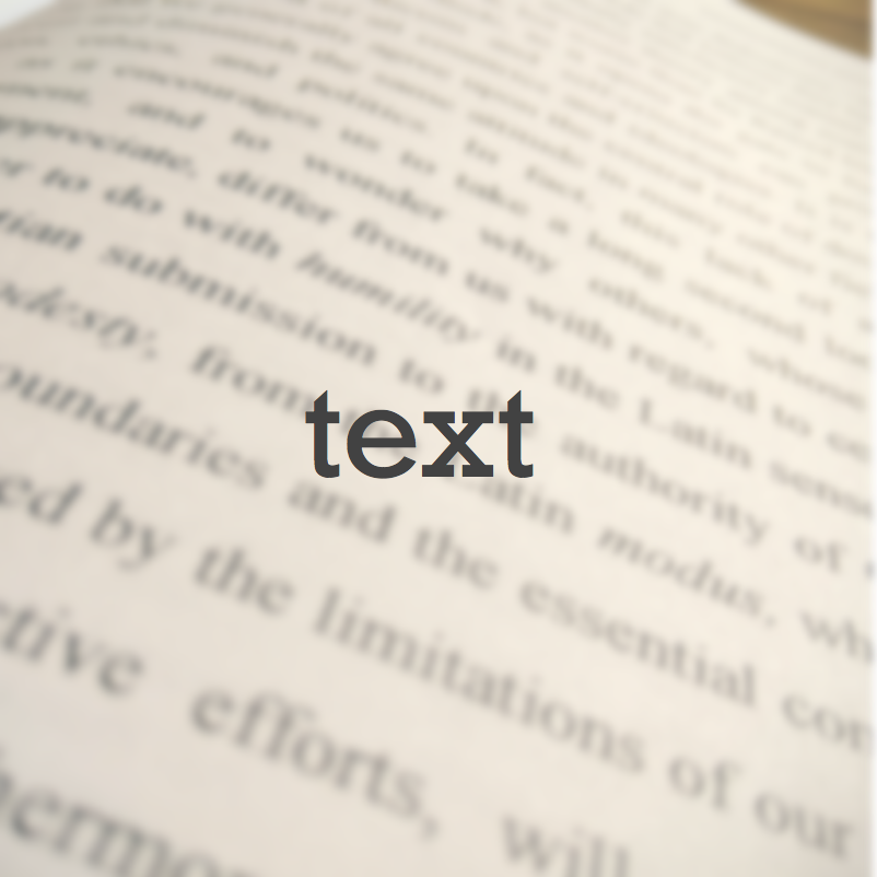 text