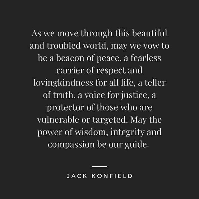 It&rsquo;s been a long time since I&rsquo;ve wanted to commit a quote to memory. This one by @jack_kornfield I think is worthy of the task. I&rsquo;m replacing the &ldquo;we&rdquo; with &ldquo;I&rdquo; and &ldquo;our&rdquo; with &ldquo;my&rdquo;. It&
