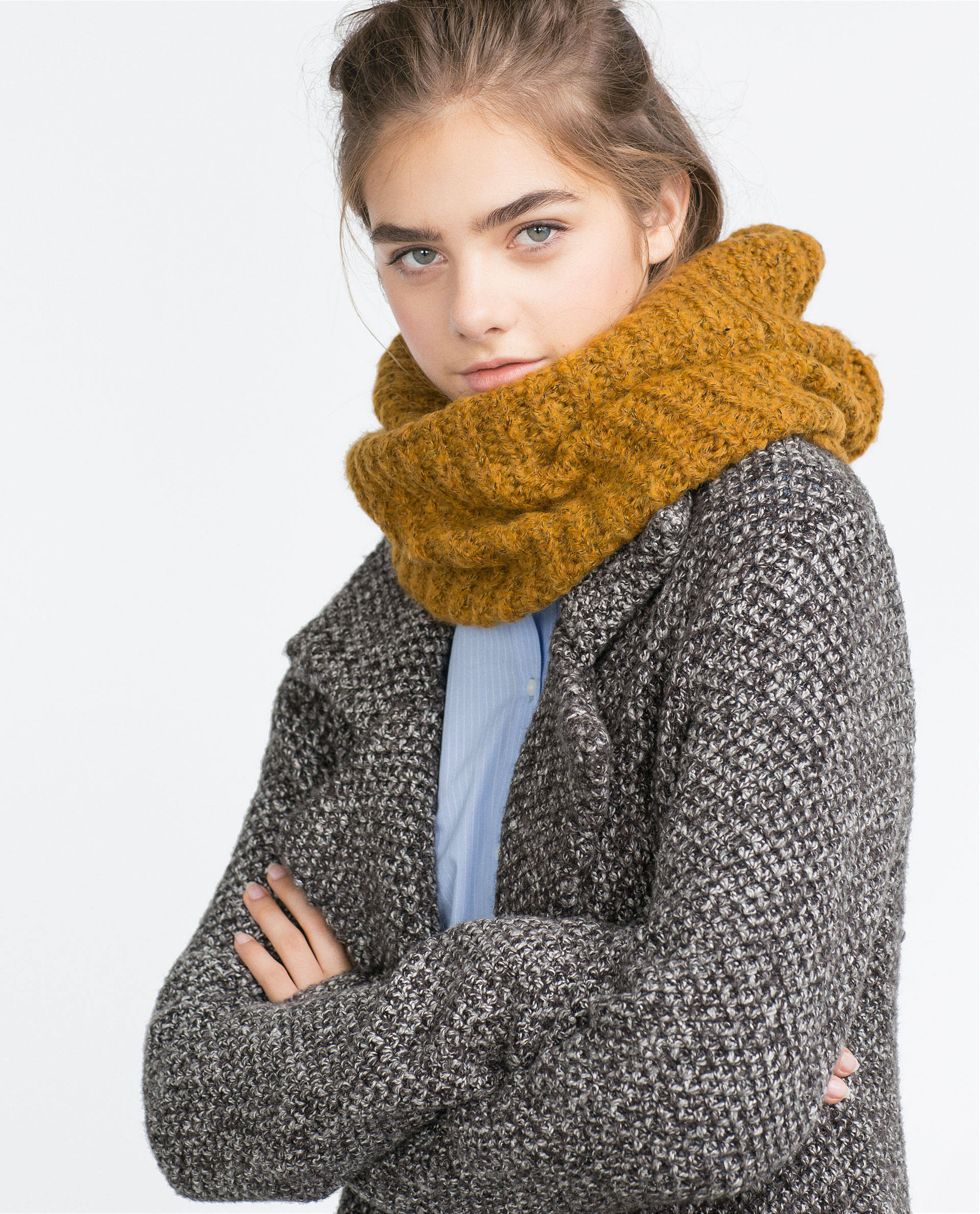 Zara Basic Knit Snood, $12.90