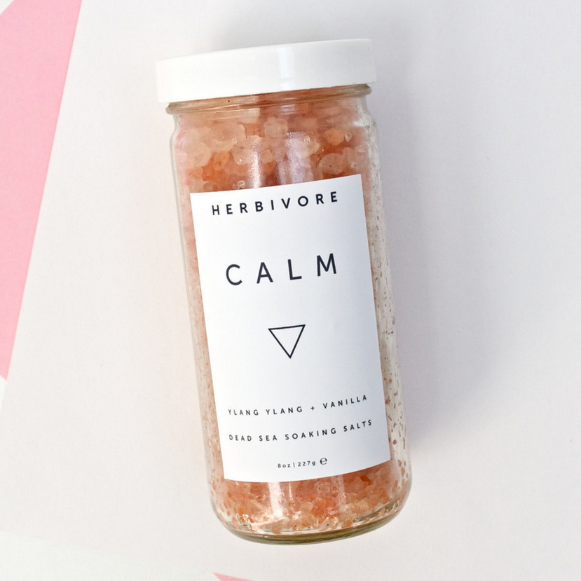 Herbivore Calm Dead Sea Bath Salts, $18