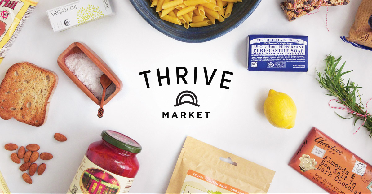 Thrive Market Membership, $59.95