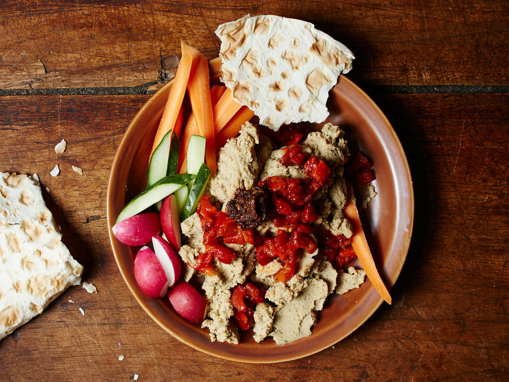 Black-Eyed Pea Hummus with West African Chile Paste