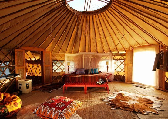 Stay Overnight in a Yurt