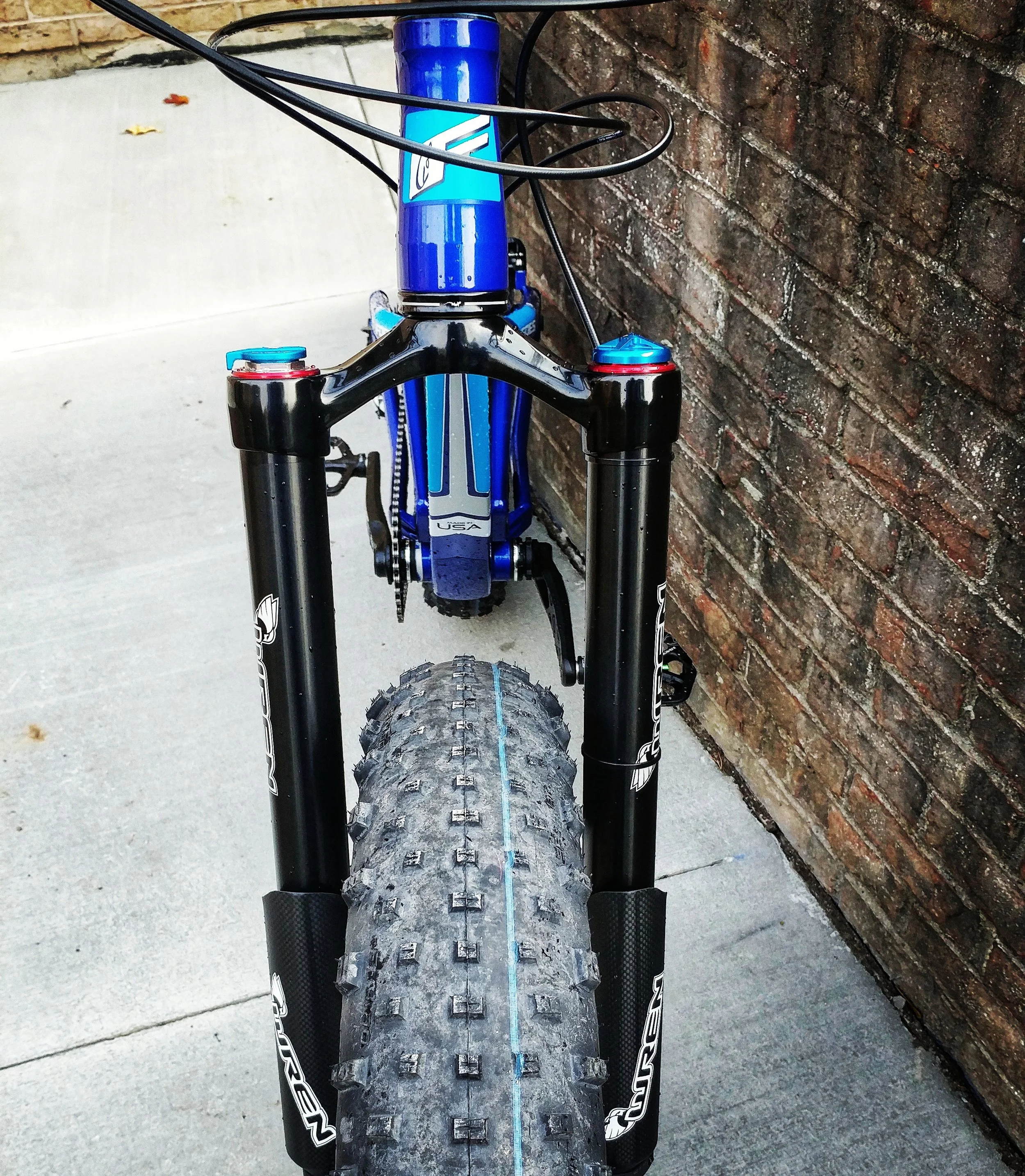wren fat bike suspension fork