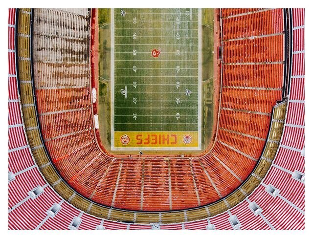 Arrowhead Stadium, Feb 2020. I took this photo for my dad, who&rsquo;s been a lifelong @chiefs fan. It just so happened that I was passing through Kansas City on my road trip a couple days after they won the Super Bowl. One day I hope he and I will b