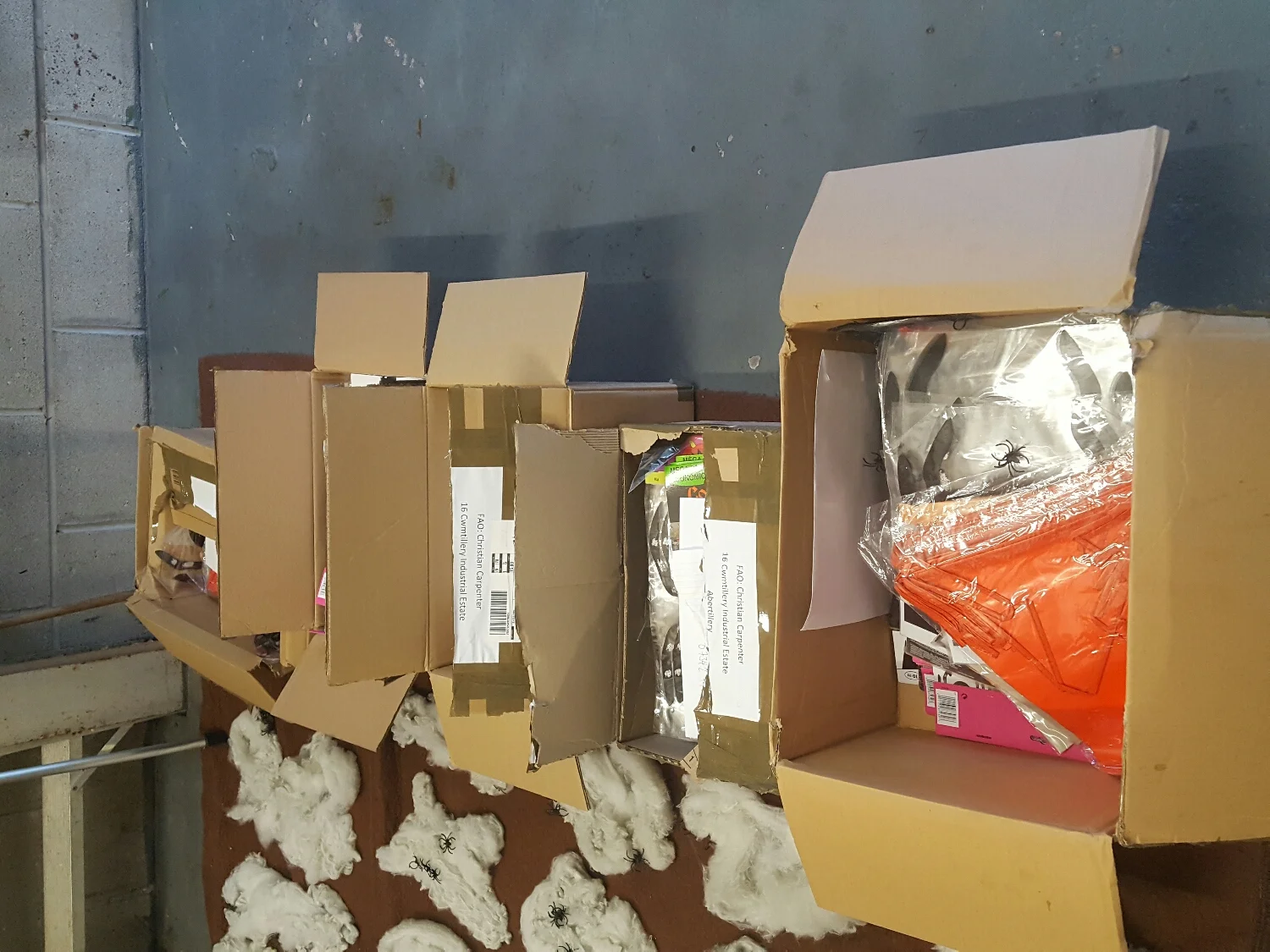 fire proof spraying for decorations