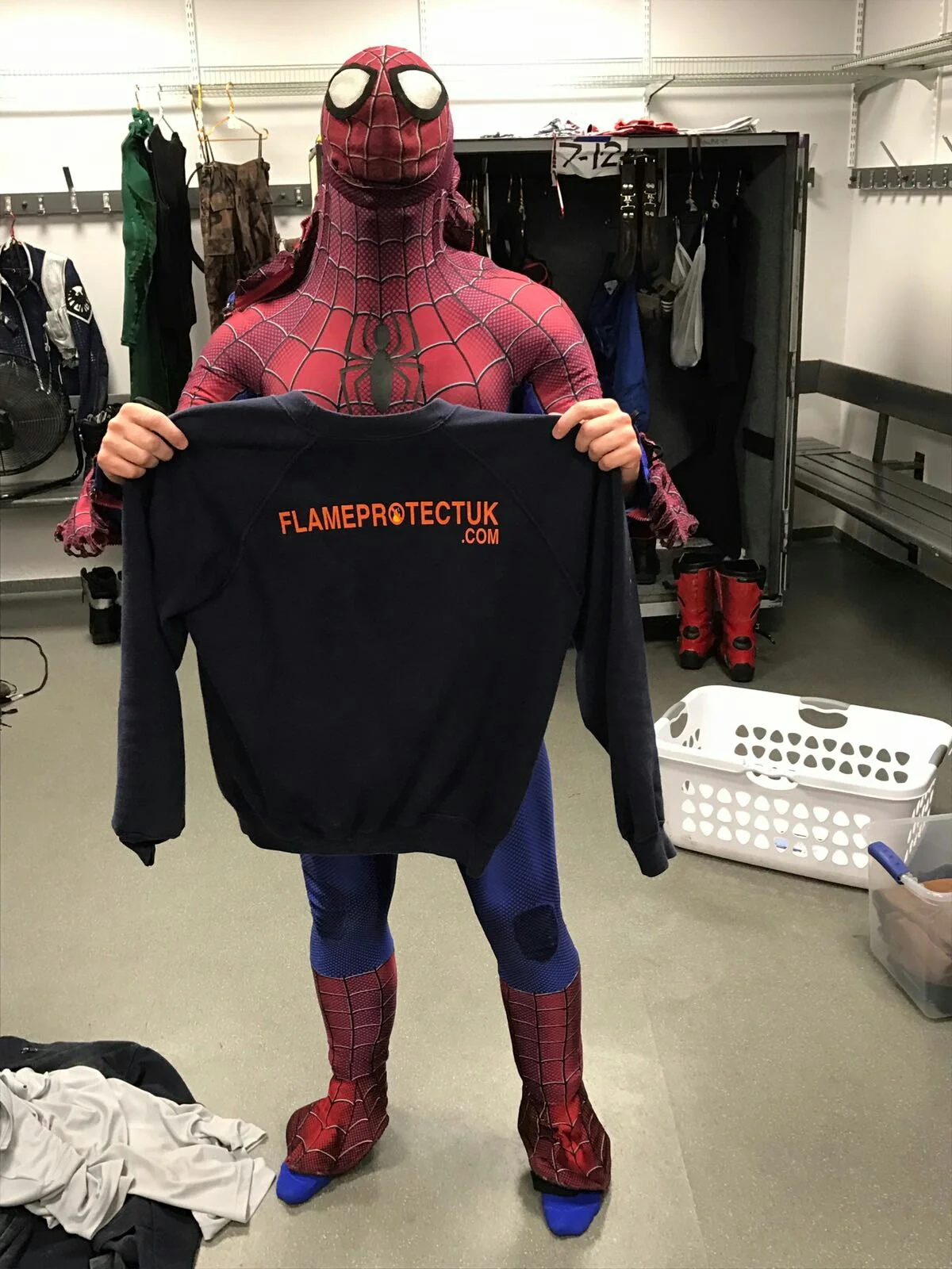 getting behind the boys.