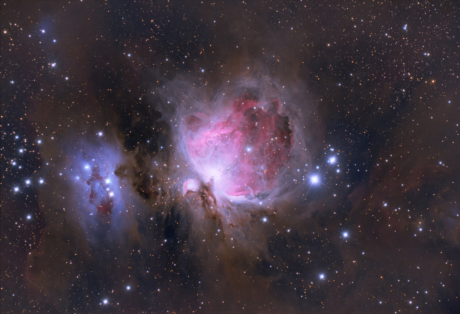 Orion Nebula (Messier 42, M42, NGC 1976) Orion constellation