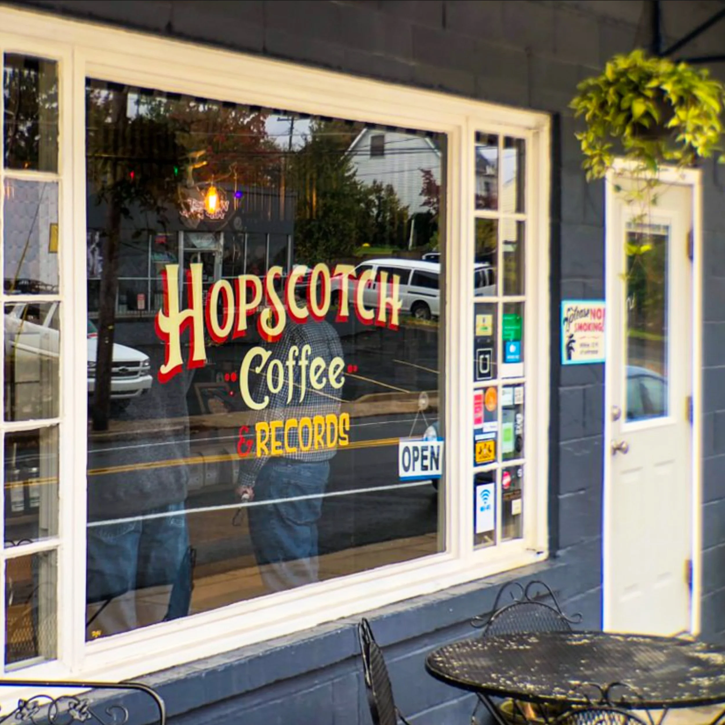 winchester virginia front exterior view of coffee and record shop