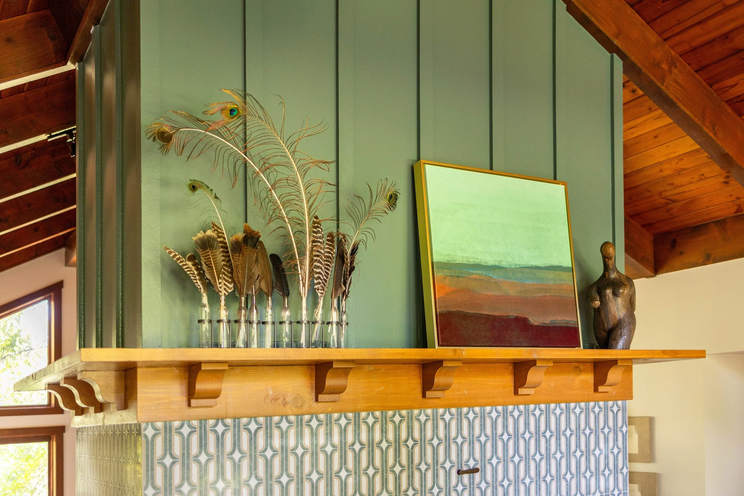 Mantel Design with Board and Batten Warrenton VA