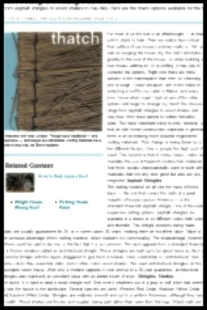 Unreadable Landing Page