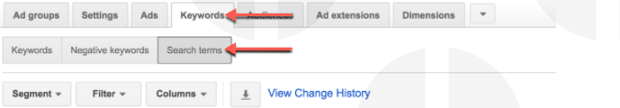 Image 3 - Finding Search Term Report in Google AdWords.png