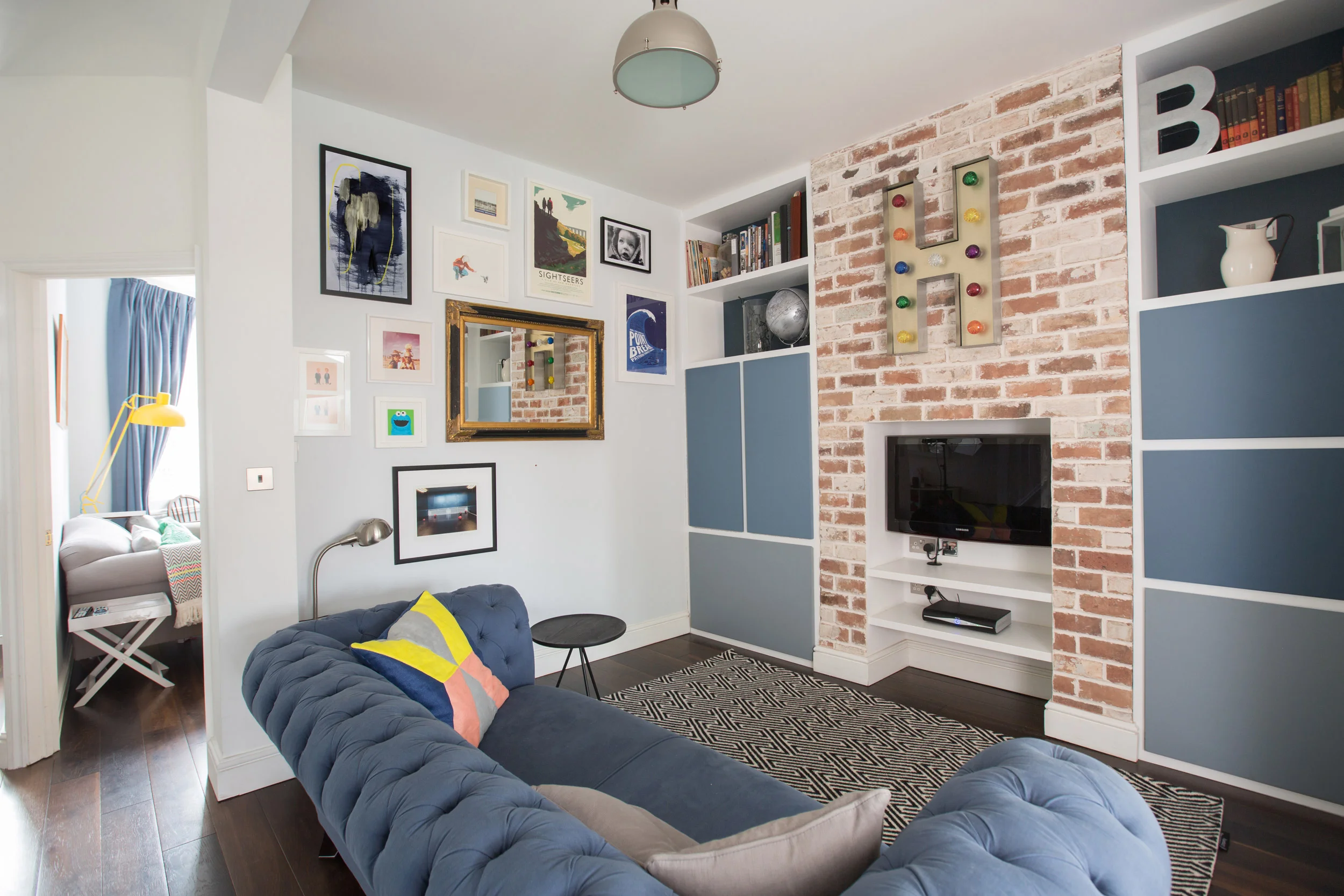 Richardson Studio Interiors Design Tooting Family Home Living Room
