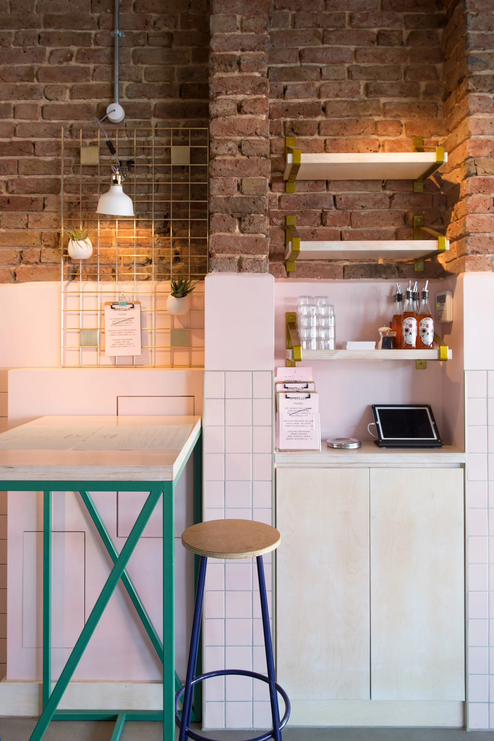Richardson Studio Interiors Design for 400 Rabbits Nunhead Till