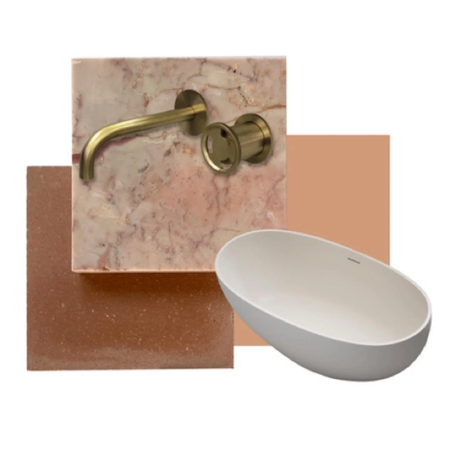 The Main Bedroom En-suite.
I thought I was done with pink and brass but it seems I&rsquo;m not. So this is the new tone, terracotta and nude hues 🦩 
Swipe for my inspiration images. 
All items tagged and see my stories for a little study in paint co