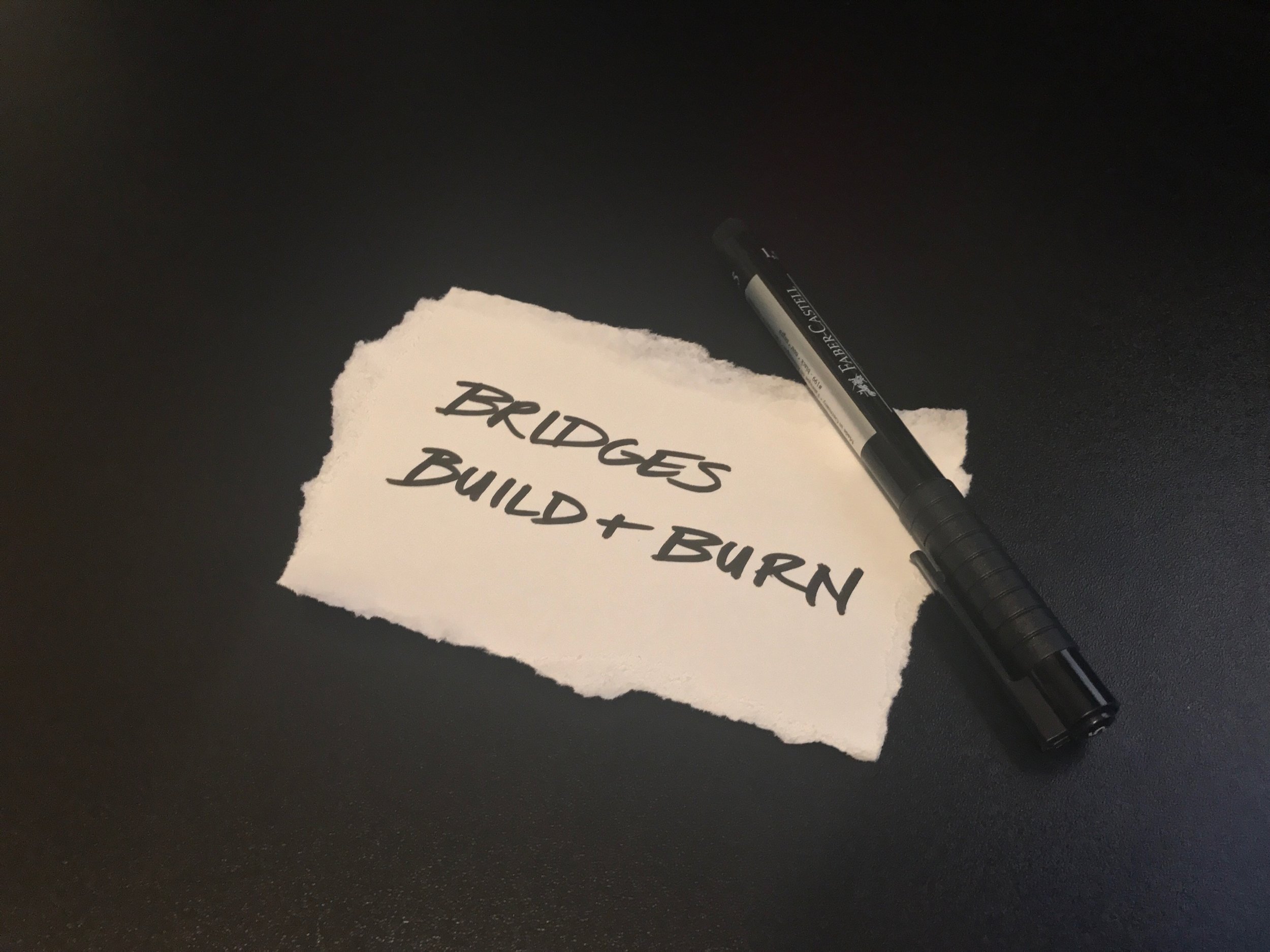 Handwritten text, before editing.