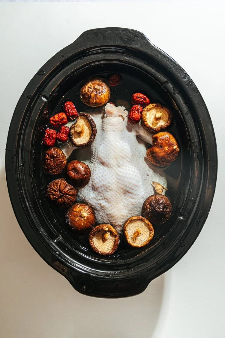 Easy Whole Chicken Mushroom Soup — SOPHIA HSIN PHOTOGRAPHY