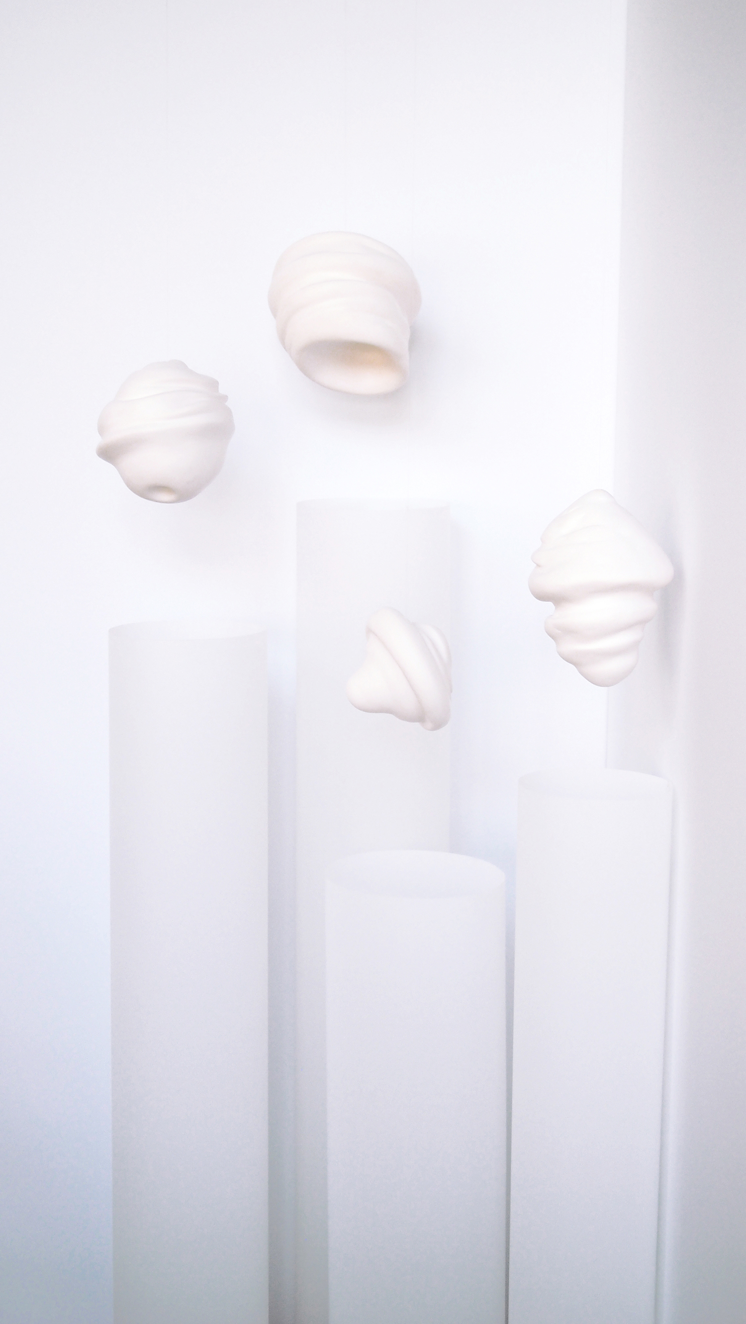  fired porcelain, acetate  approximate footprint:&nbsp; 4’ X 6’ X 7’ 