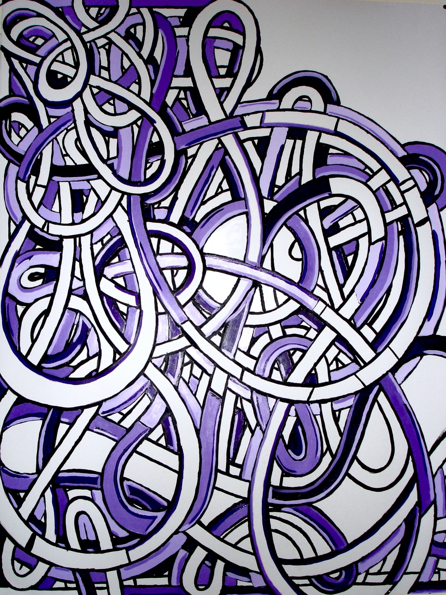 Acrylic on Printmaking Paper, 30" x 44"