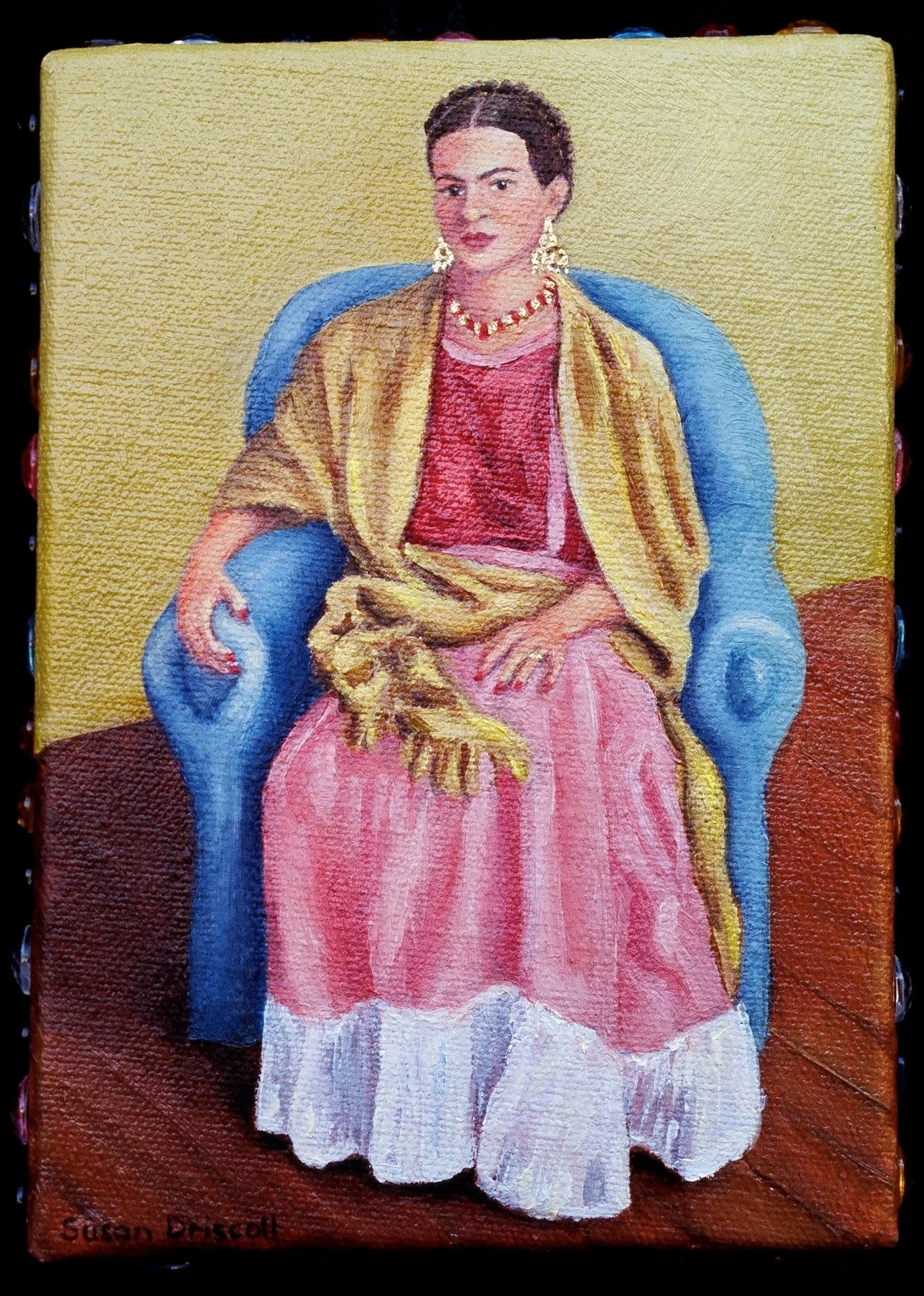 Frida in Blue Chair (sold)