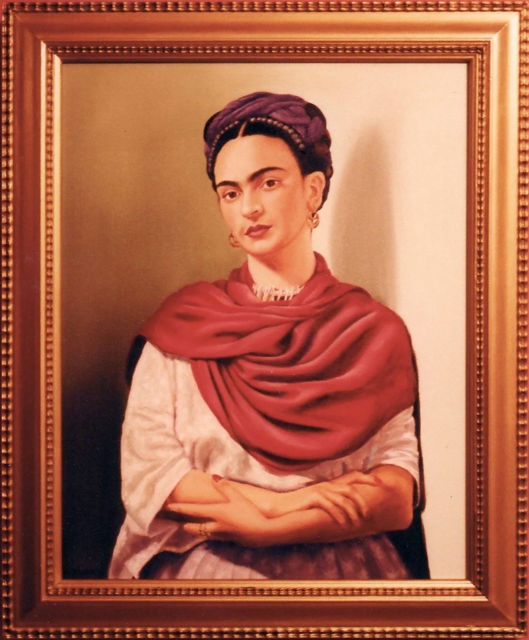 Frida with a Purple Turban (commissioned)